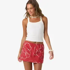 O'Neill O'Neill Townes Floral Skort Lifeguard Red