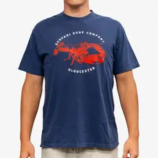 Surfari Surfari Lobsta Comfort Colors Tee Navy