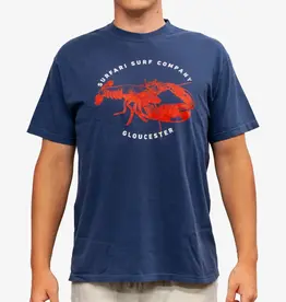Surfari Lobsta Comfort Colors Tee Navy