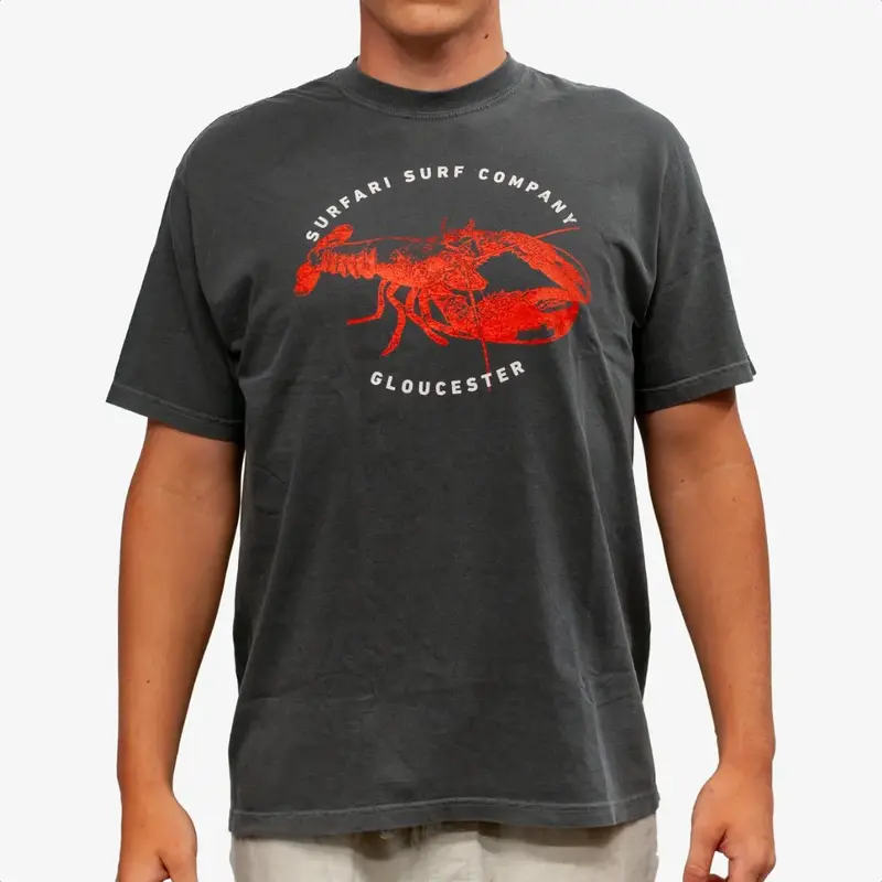 Surfari Lobsta Comfort Colors Tee Pepper
