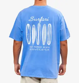 Surfari Lineup Tee Peri