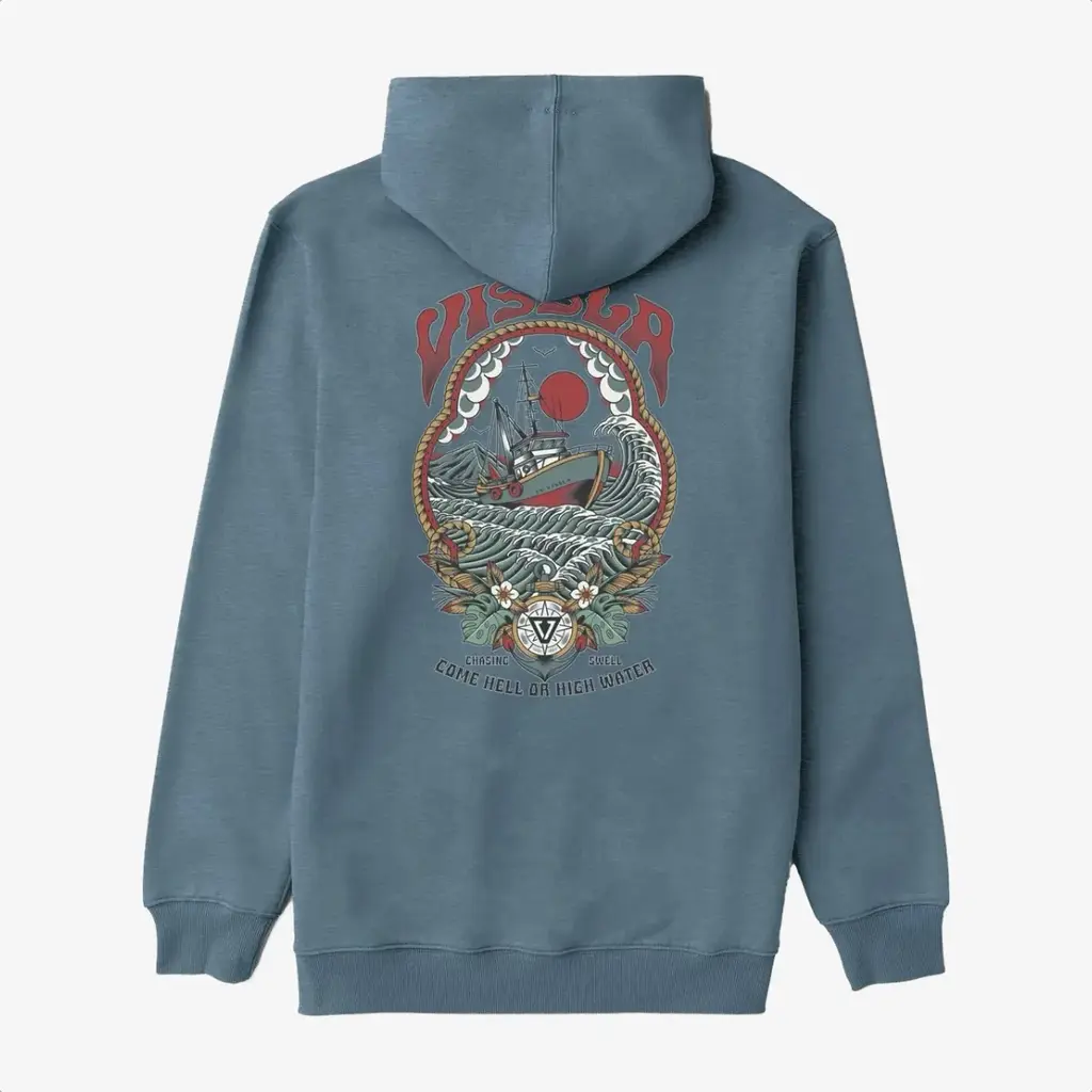 Vissla Vissla Offshore Eco Pullover Hoodie Navy Heather