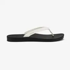 OluKai OluKai ‘Uiki Women's Beach Sandals Bright White / Lava Rock