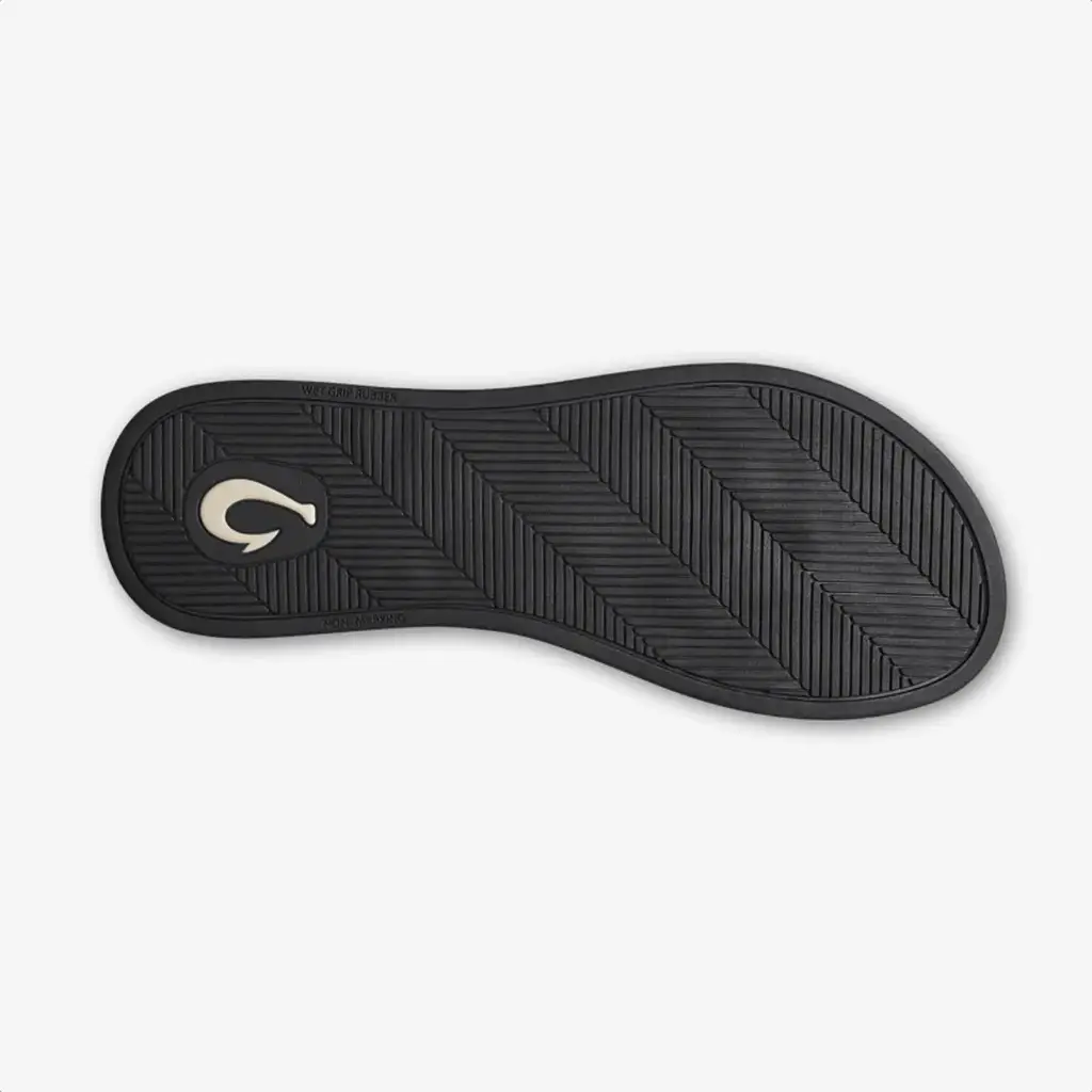 OluKai OluKai ‘Uiki Women's Beach Sandals Bright White / Lava Rock