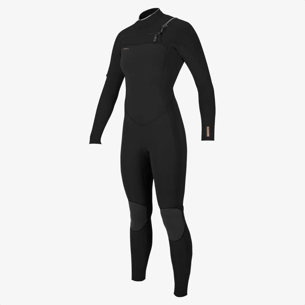 O'Neill O’Neill Women's Hyperfreak 3/2mm+ Chest Zip Full Wetsuit Black