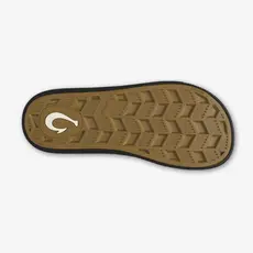 OluKai OluKai Ulele Men’s Slide Sandals Lava Rock / Lava Rock