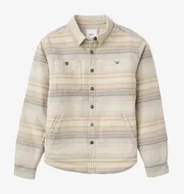 Katin Harold Stripe Shirt Jacket Sand