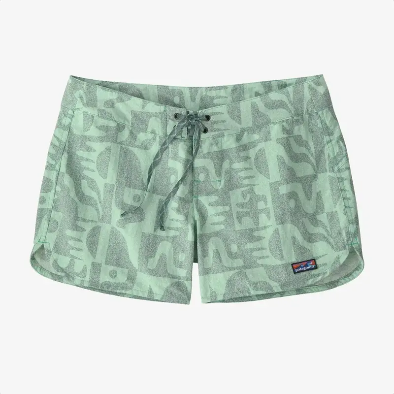 Patagonia Women's Wavefarer Boardshort 5" Mother Tree: Early Teal