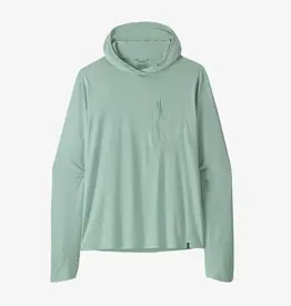 Patagonia Men's Capilene Cool Sun Hoody Thermal Blue Thin Ice X-Dye