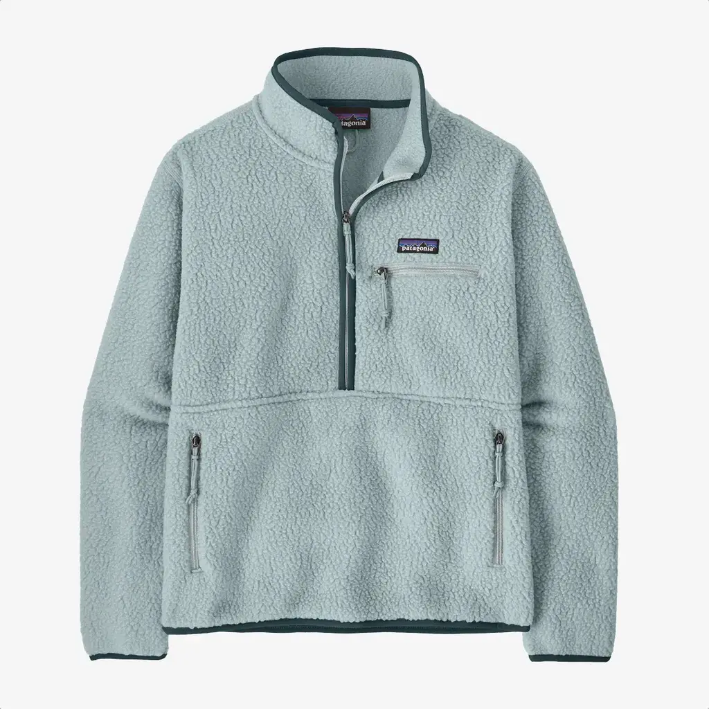 Patagonia Patagonia Women's Retro Pile Marsupial Fleece Pullover Virtually Blue