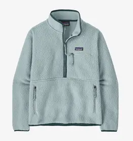 Patagonia Women's Retro Pile Marsupial Fleece Pullover Virtually Blue