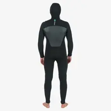 Vissla Vissla 7 Seas 5/4/3 Full Hooded Chest Zip Wetsuit Black