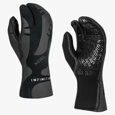 XCEL XCEL Infiniti 3 Finger Lobster Claw Glove 5mm Black