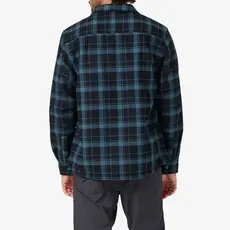 O'Neill O'Neill TRVLR Micro High Pile Lined Flannel Long Sleeve Shirt Dark Slate