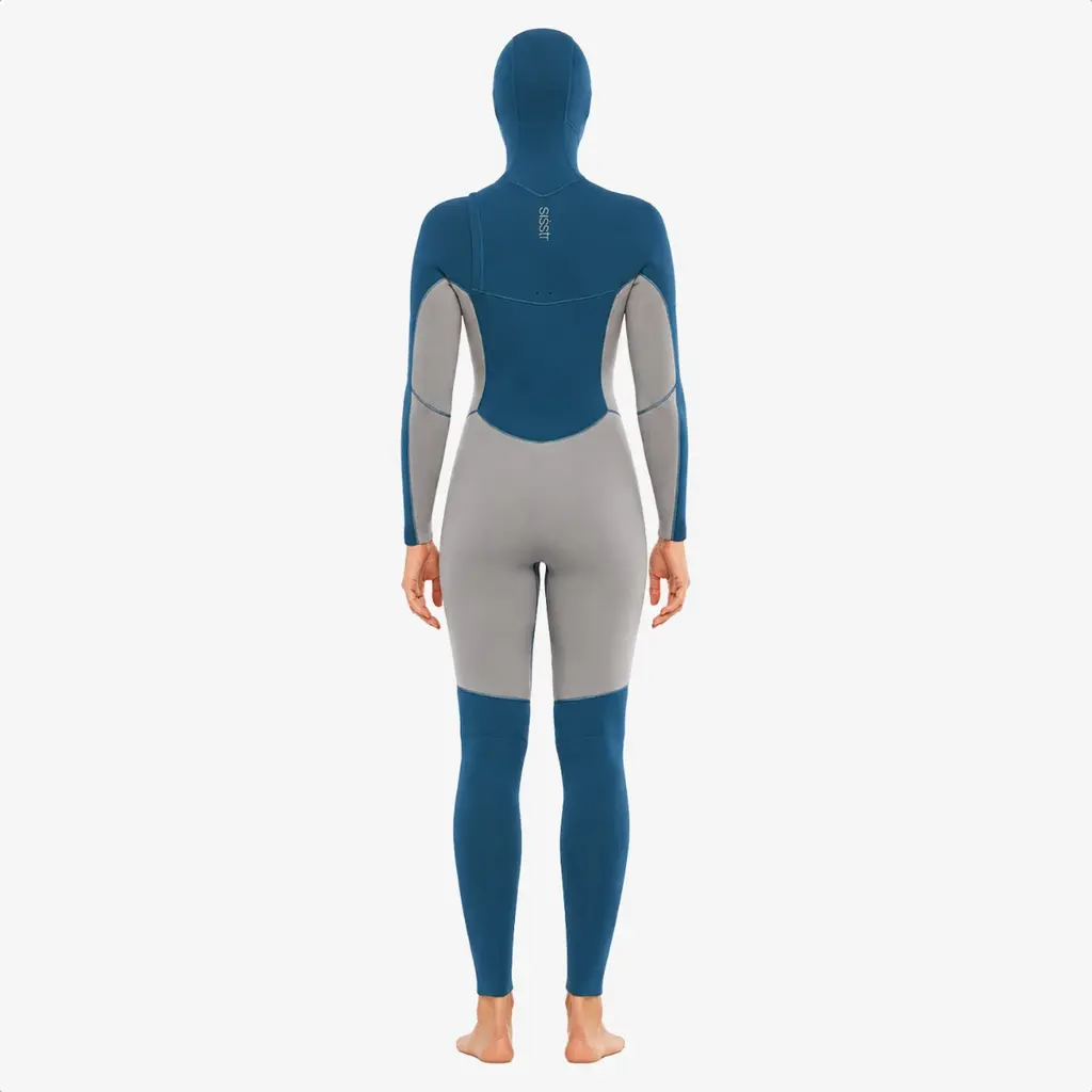 sisstr Sisstr My Seas 5/4 Hooded Chest Zip Wetsuit Laguna
