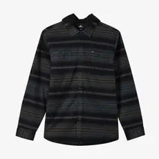 O'Neill O'Neill Hooded Lined Flannel Long Sleeve Shirt Black