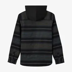 O'Neill O'Neill Hooded Lined Flannel Long Sleeve Shirt Black