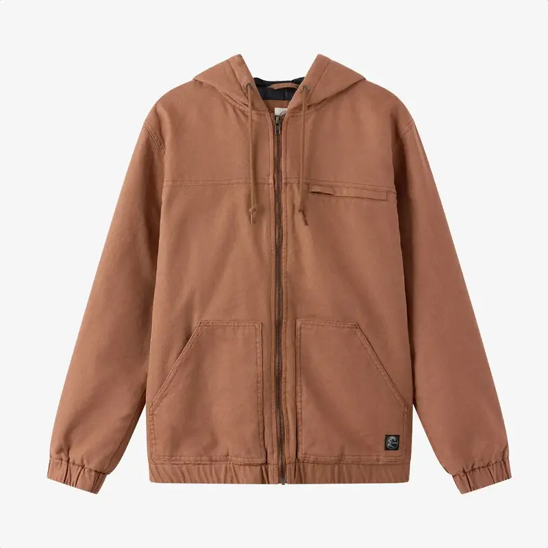 O'Neill O'Riginals Hooded Workwear Jacket Carob Brown
