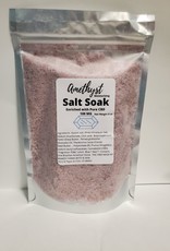 Remedy Farms CBD Amethyst Salt Soak 8oz