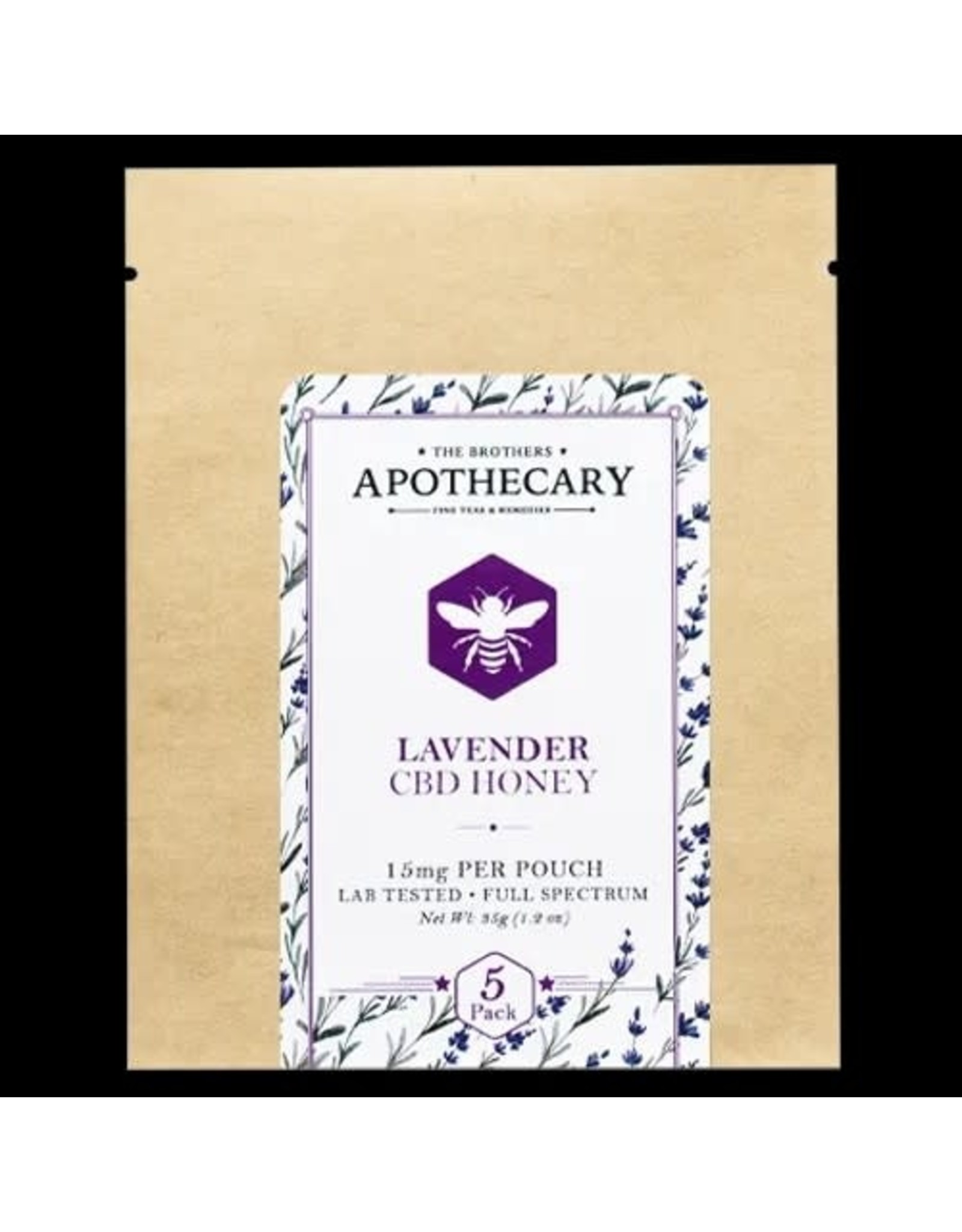 The Brothers Apothecary Brothers Organic Lavender CBD Honey