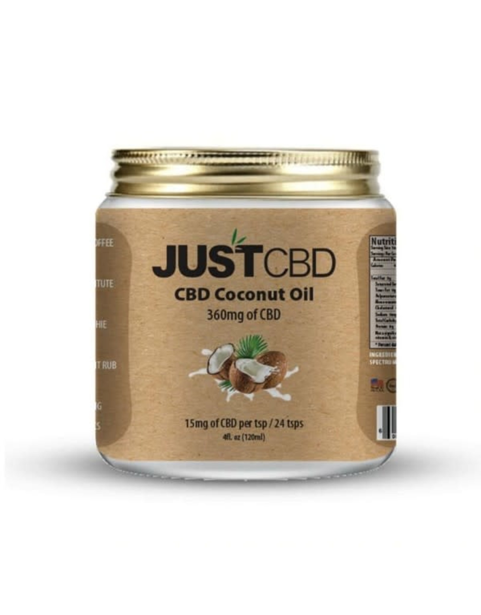 Just CBD Just CBD Coconut Oil 360mg