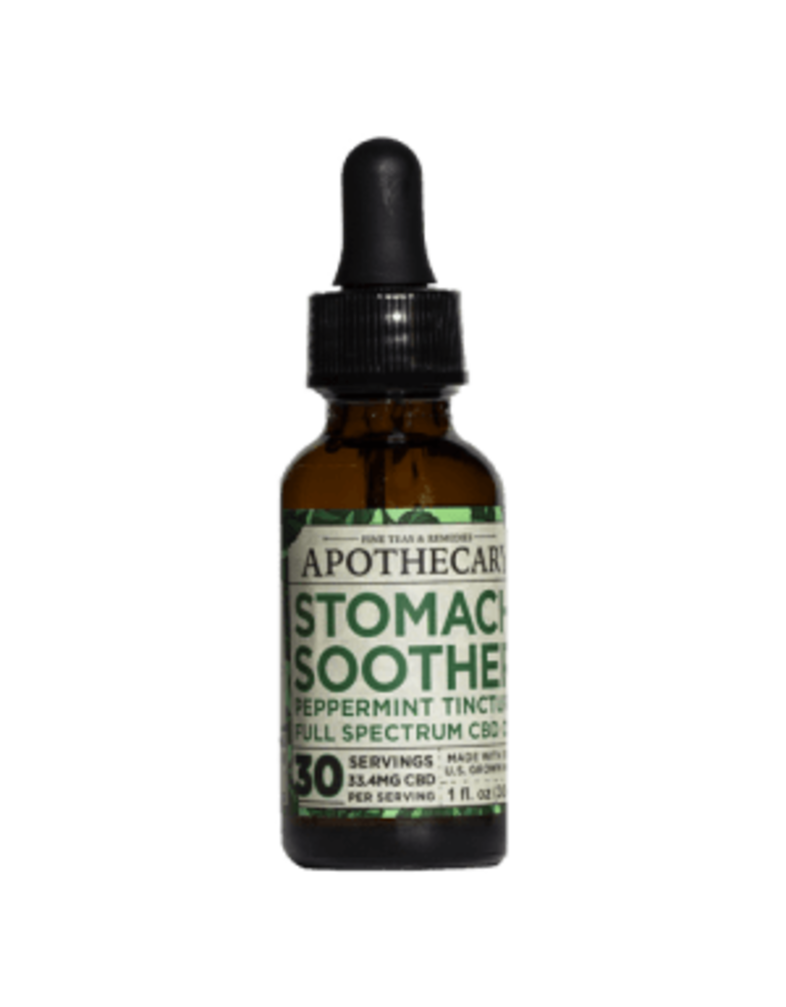 The Brothers Apothecary Brothers Apothecary Stomach Soother | Peppermint Hemp CBD Tincture