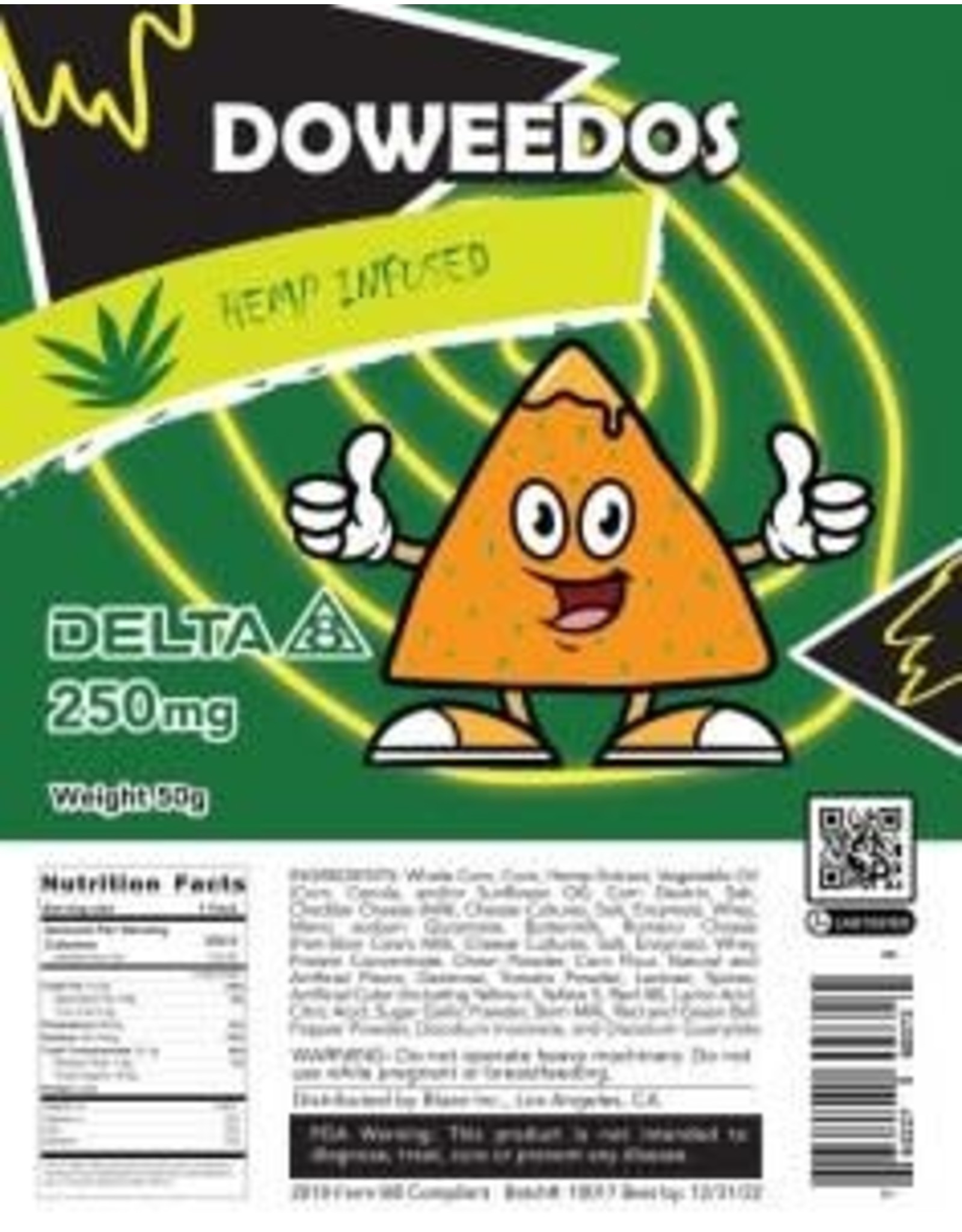 Flame Industries Delta 8 Doweedos Chips