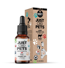 Just CBD Just CBD Oil For Dogs – Beef Flavored 500mg