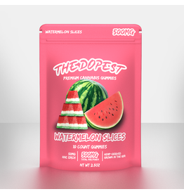 The Dopest The Dopest - Watermelon Slices HHC Gummies - 500mg 10ct