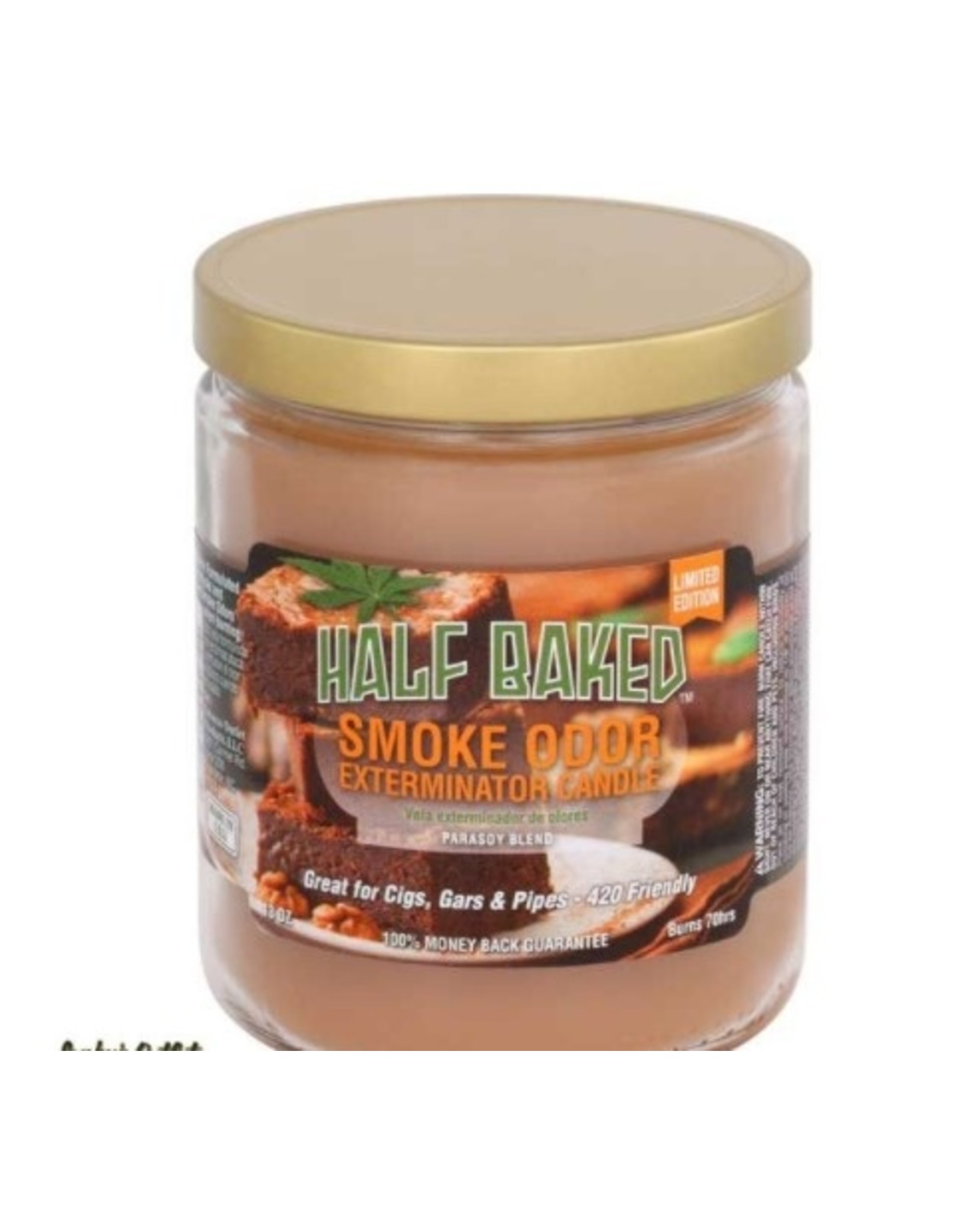 smoke odor exterminator SMOKE ODOR EXTERMINATOR CANDLE- Half Baked