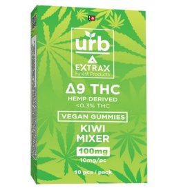 URB Kiwi Mixer Premium Delta 9 THC Gummies