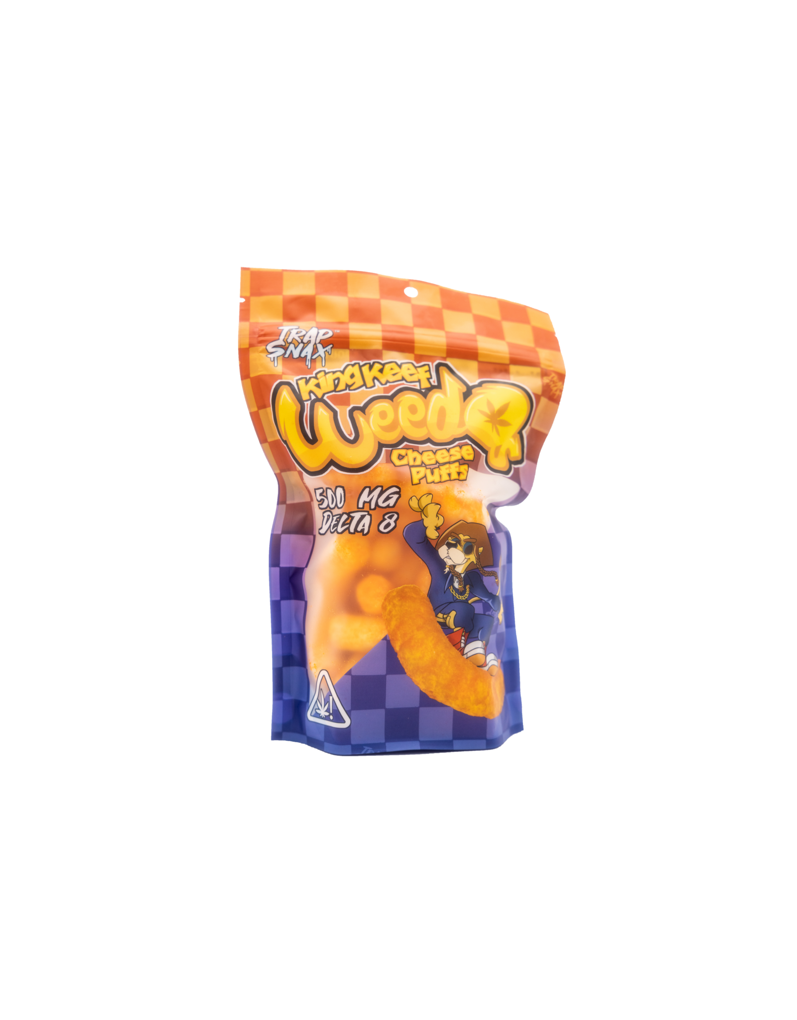 Trap Snax Delta 8 Weedos (Cheese Puffs) - 500mg