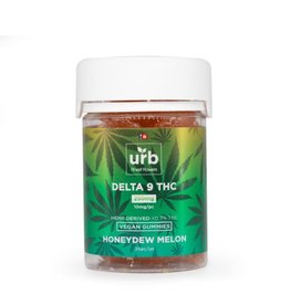 URB Urb Delta 9 THC 250MG Gummies- HoneyDew Melon