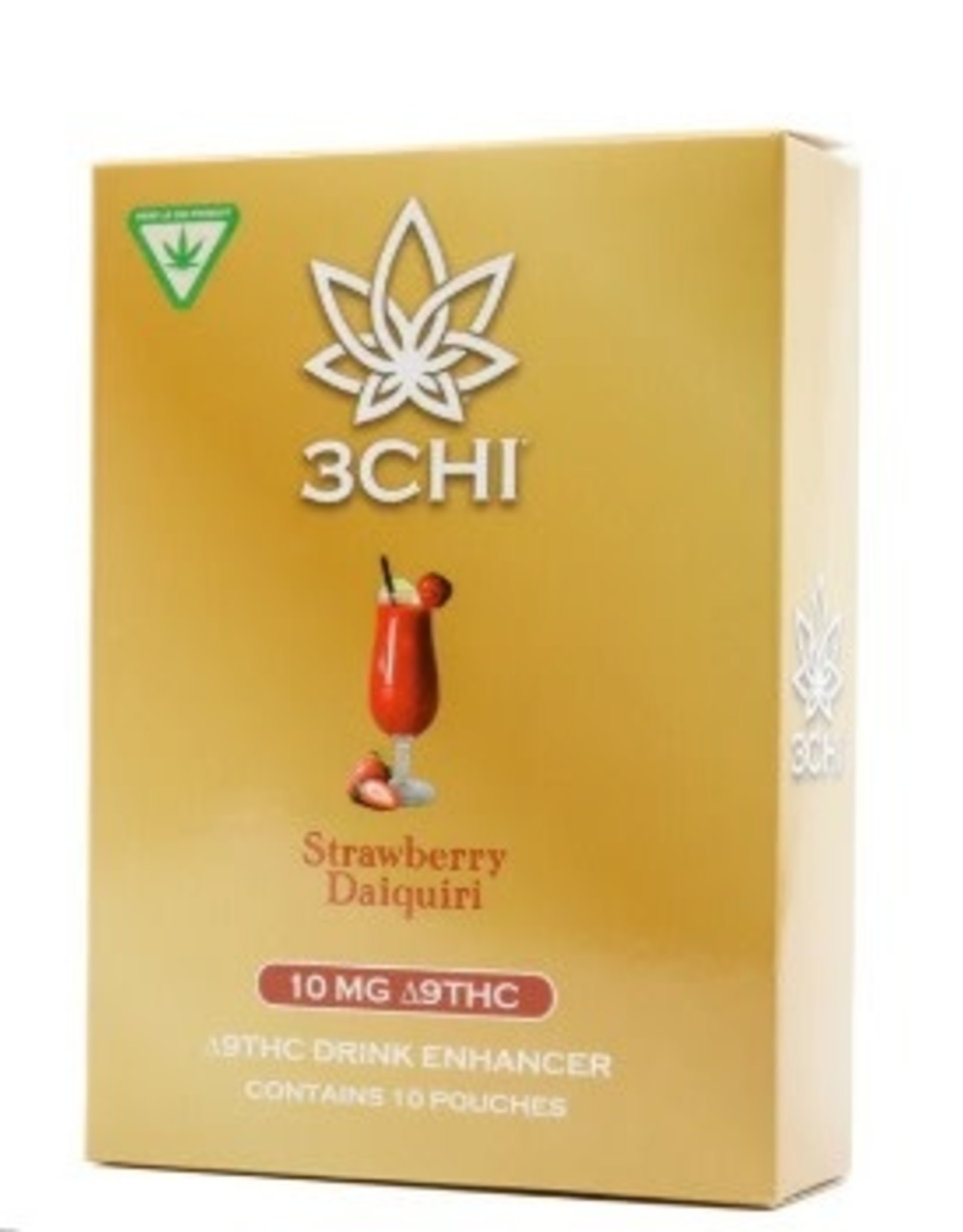 3CHI 3chi Delta 9 Flavored Drink Enhancer| Strawberry Daiquiri 10mg