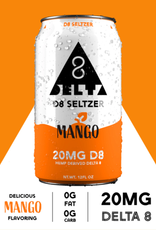 D8 Seltzer D8 SELTZER CASE–Hemp Infused Drink- Mango