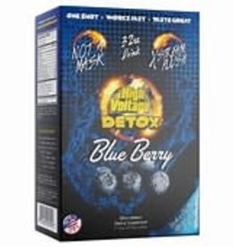 world wholesale HIGH VOLTAGE PREMIUM 32oz DETOX FLUSH| Blue Berry