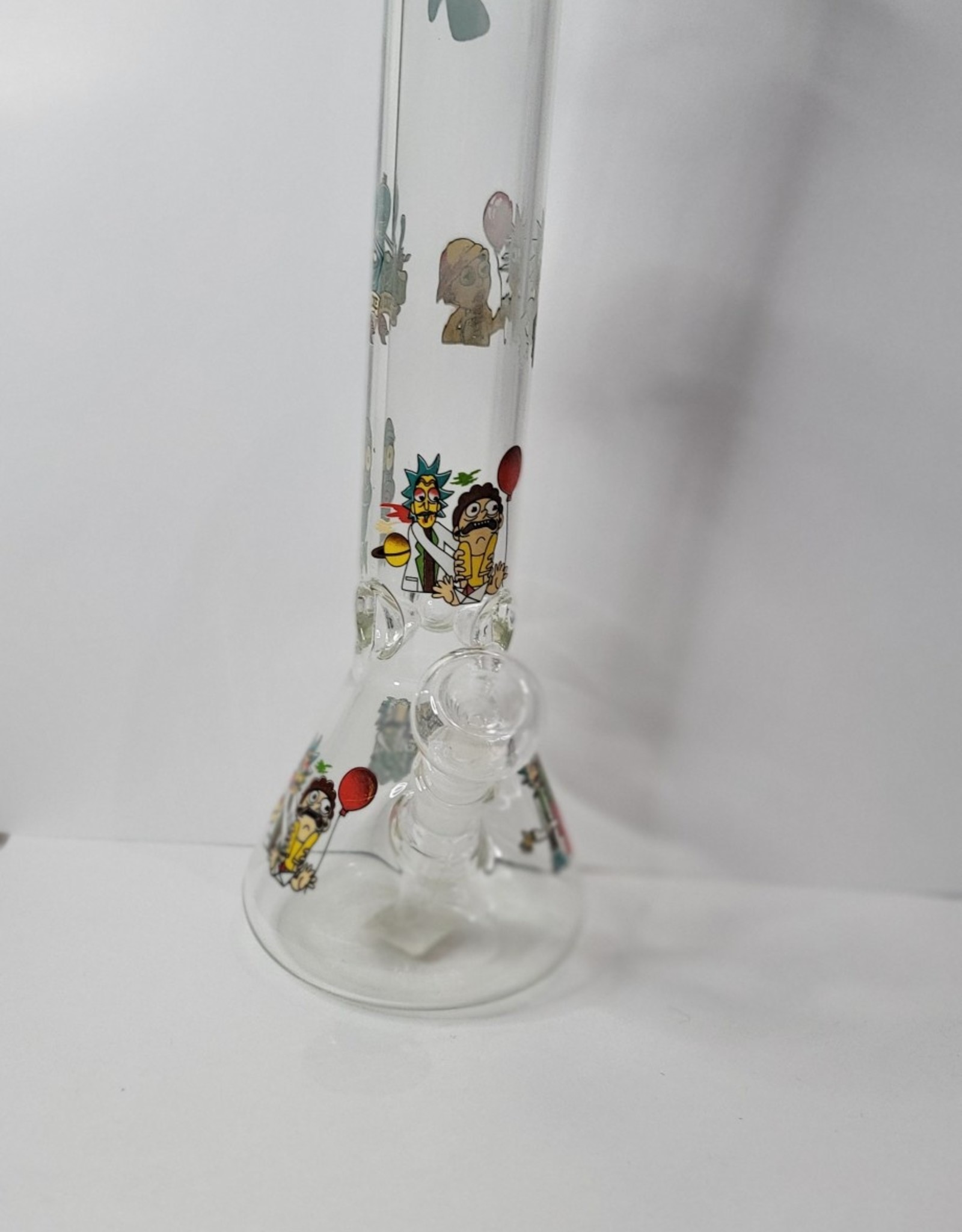 Luv Bud 15" Beaker style Rick & Morty Cartoon Bong/Water Pipe