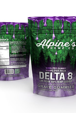 Alpine's Alpine's Delta 8 Grape Gummies 500mg| 50mg each