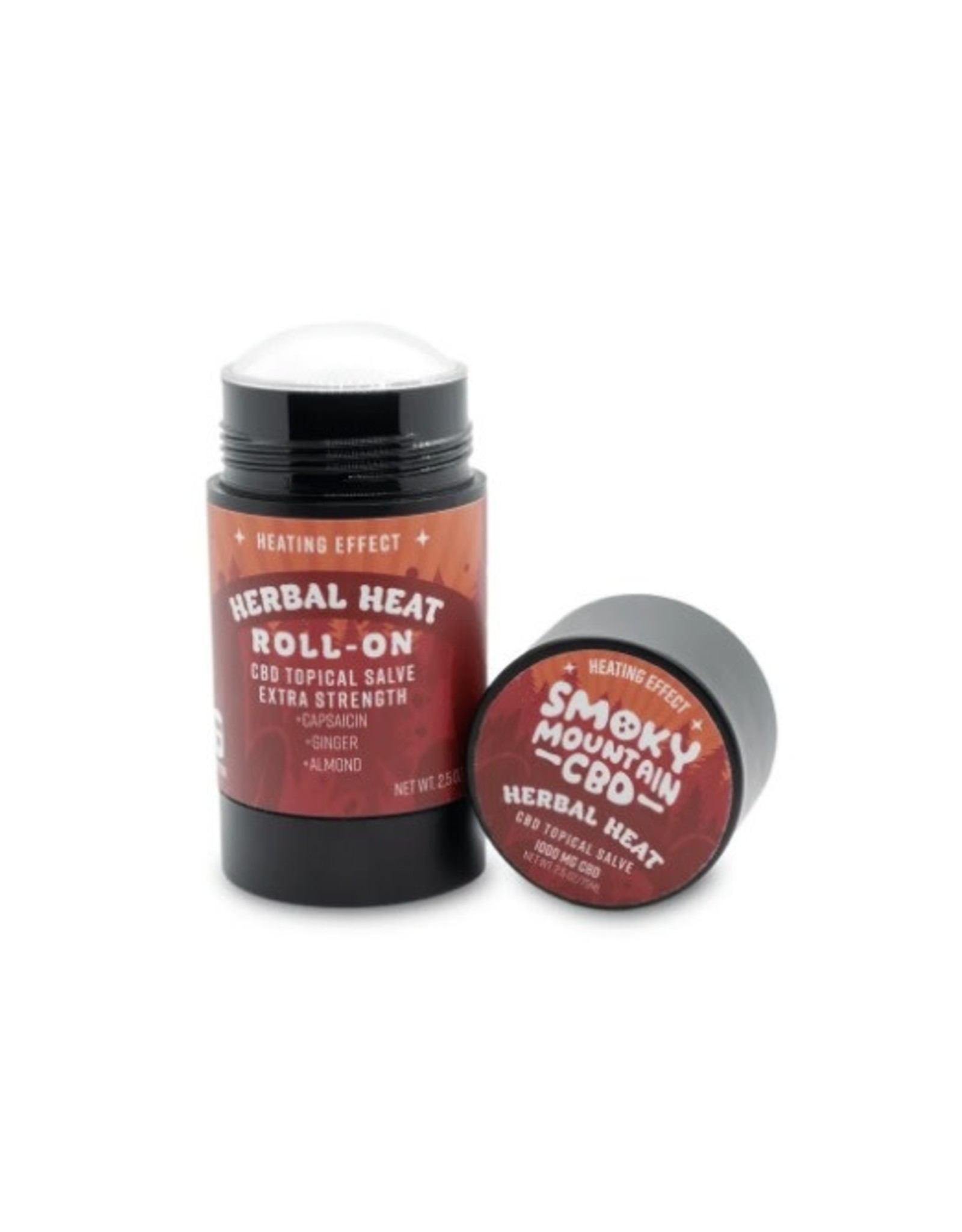 Smoky Mountain Smoky Mountain Herbal Heat CBD Cream 1000mg Roll On
