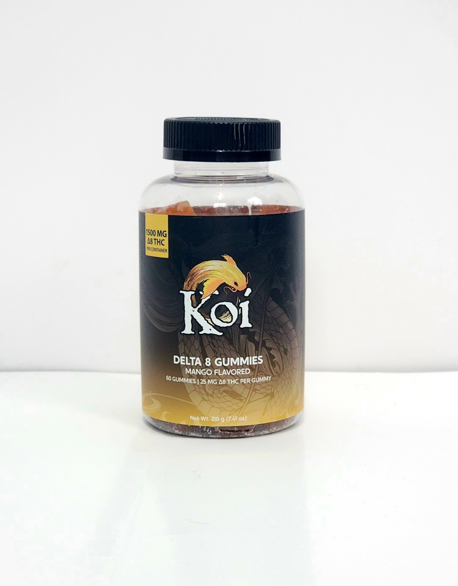Koi Koi Delta 8 Gummies 1500mg | 25mg each | Mango