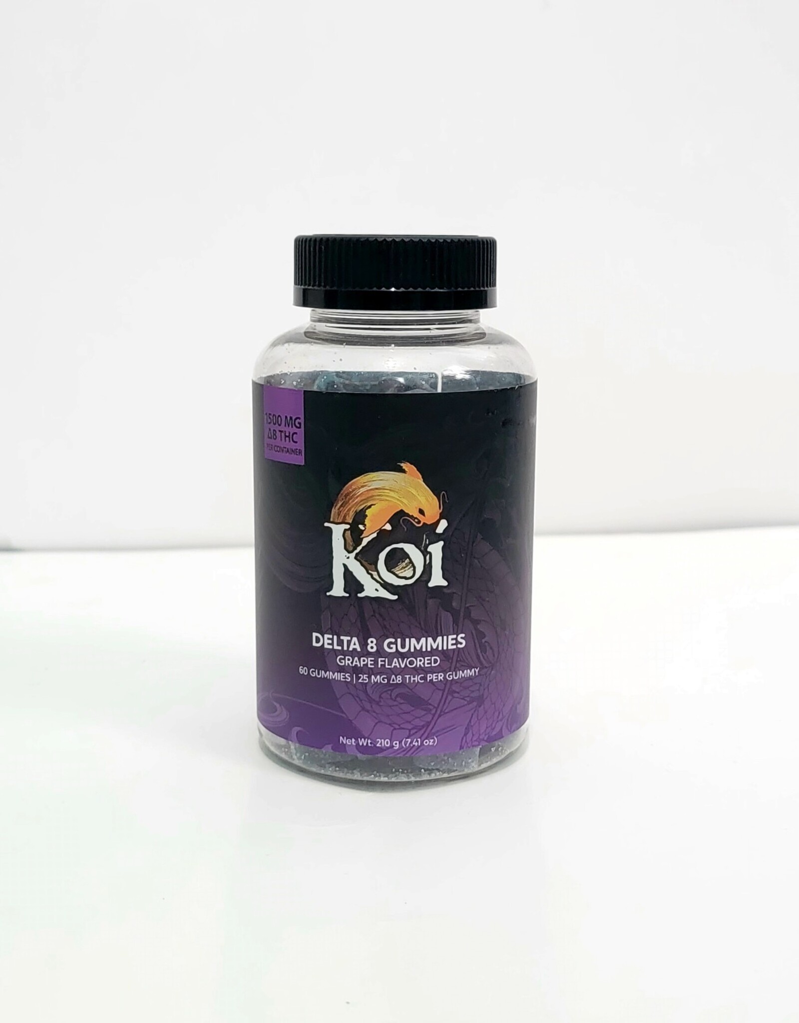 Koi Koi Delta 8 Gummies 1500mg | 25mg each | Grape