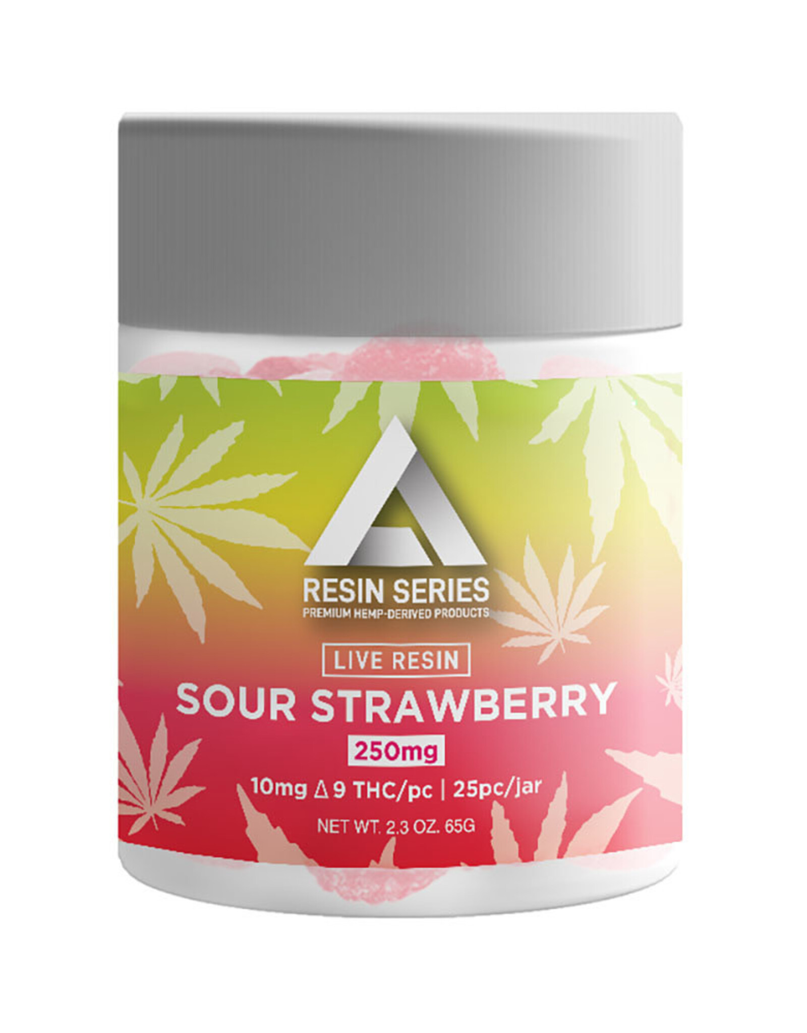 effex Effex Live Resin Sour Strawberry D9 Gummies 250mg | 25ct