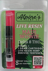 Alpine's Alpines Delta-8 Vape Cartridges Maui wowie