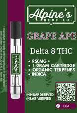 Alpine's Alpine Delta 8 Grape Ape Cart