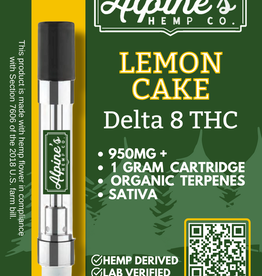 Alpine's Alpines Delta-8 Vape Cartridges