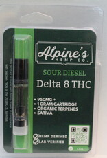 Alpine's Alpines Delta-8 Vape Cartridges