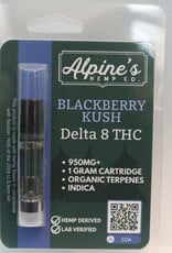 Alpine's Alpines Delta-8 Vape Cartridges