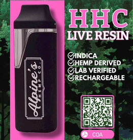 Alpine's Alpines HHC 2G Live Resin Disposable | Galactic Gas