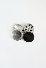 Patel Smoke 32mm 4 Part Aluminum Grinder  | Silver