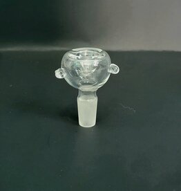 Patel Smoke 14mm Male Clear Glass Bowl w/ Beads